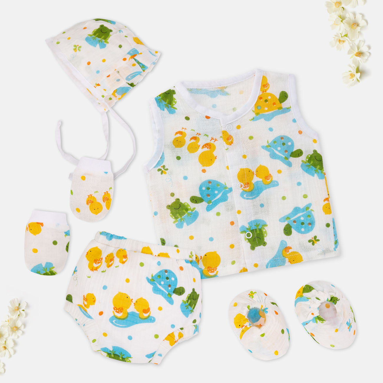 Newborn Essential KIt - Frog and Duck